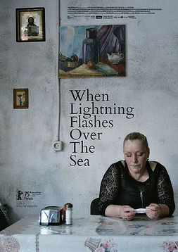 When Lightning Flashes over the sea
