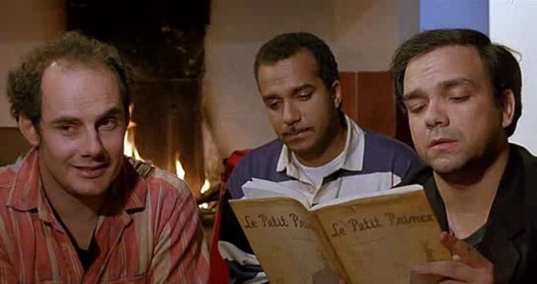 Pascal Légitimus, Didier Bourdon y Bernard Campan en tres-hermanos-y-una-herencia-1995