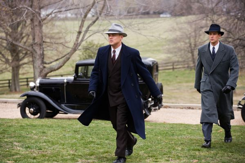 Leonardo DiCaprio y Armie Hammer en J. Edgar
