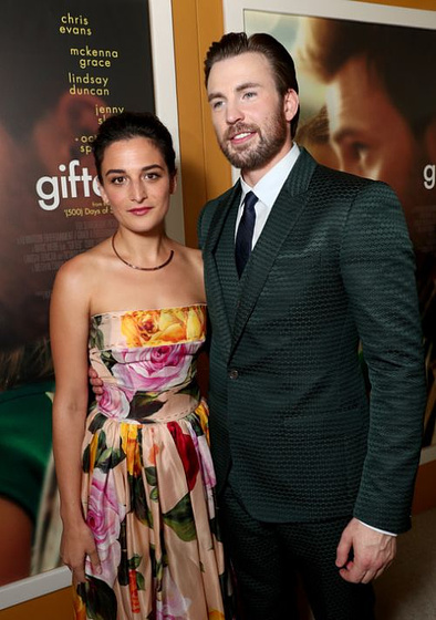 Chris Evans y Jenny Slate en Un Don Excepcional (Premiere en Los Angeles. Abril 2017)