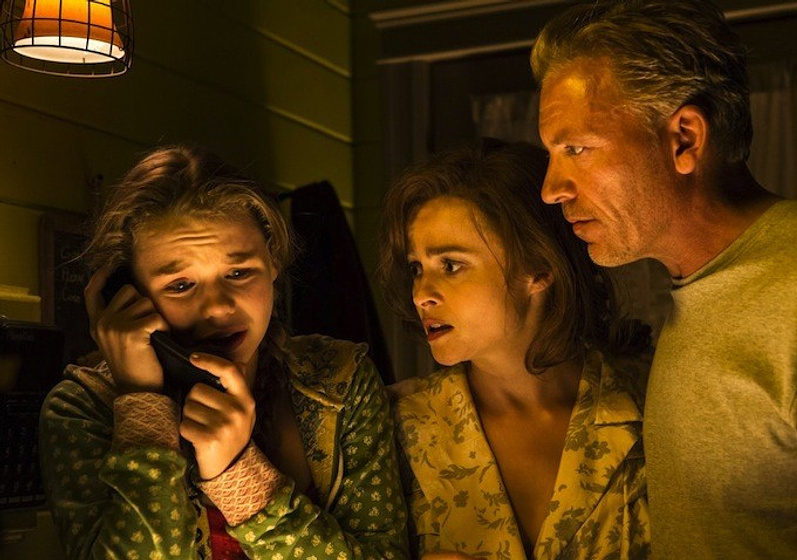 Helena Bonham Carter, Callum Keith Rennie y Niamh Wilson en El Extraordinario viaje de T.S. Spivet