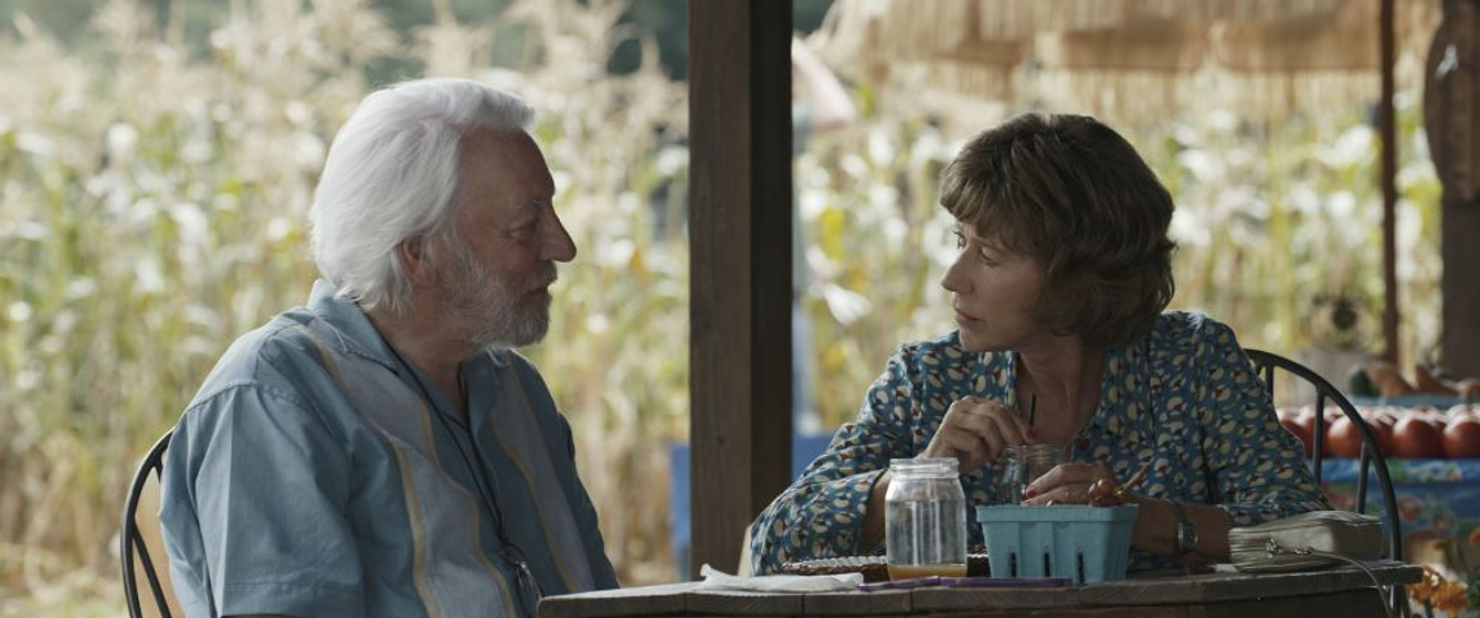 Donald Sutherland y Helen Mirren en El Viaje de sus vidas