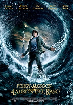 Percy Jackson y el Ladrón del Rayo poster