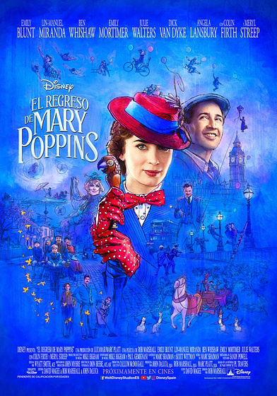Imagen de El Regreso de Mary Poppins (Cartel final español)
