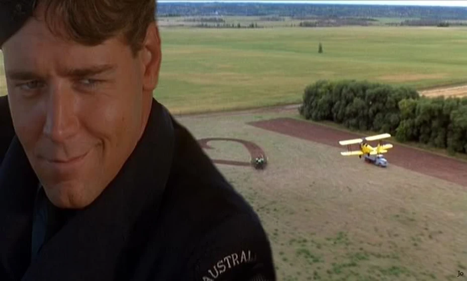 Russell Crowe en tensa-espera