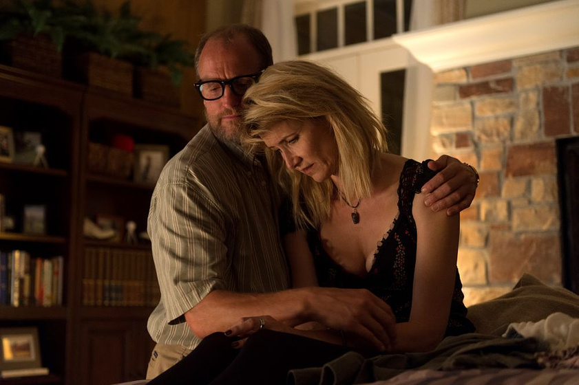 Woody Harrelson y Laura Dern en Wilson