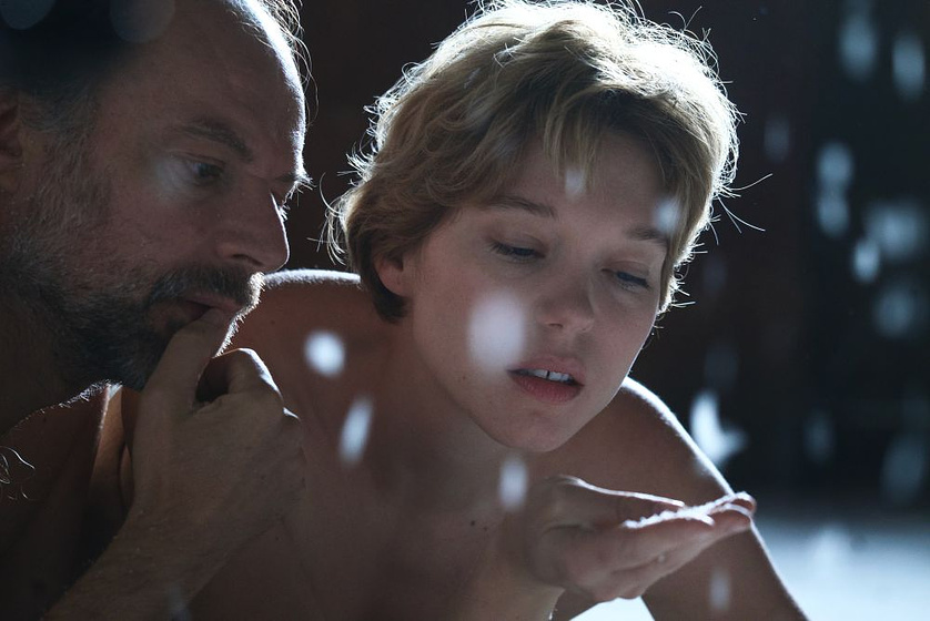 Denis Podalydès y Léa Seydoux en Fantasías de un Escritor