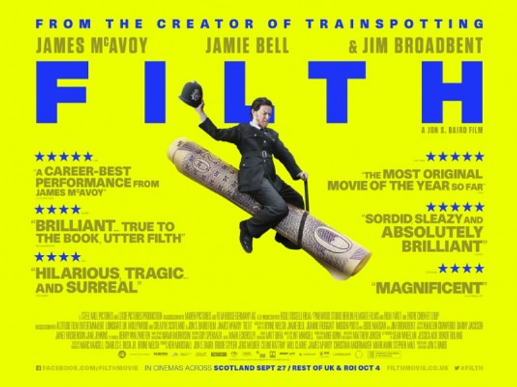 Imagen de Filth, el sucio (Cartel quad)