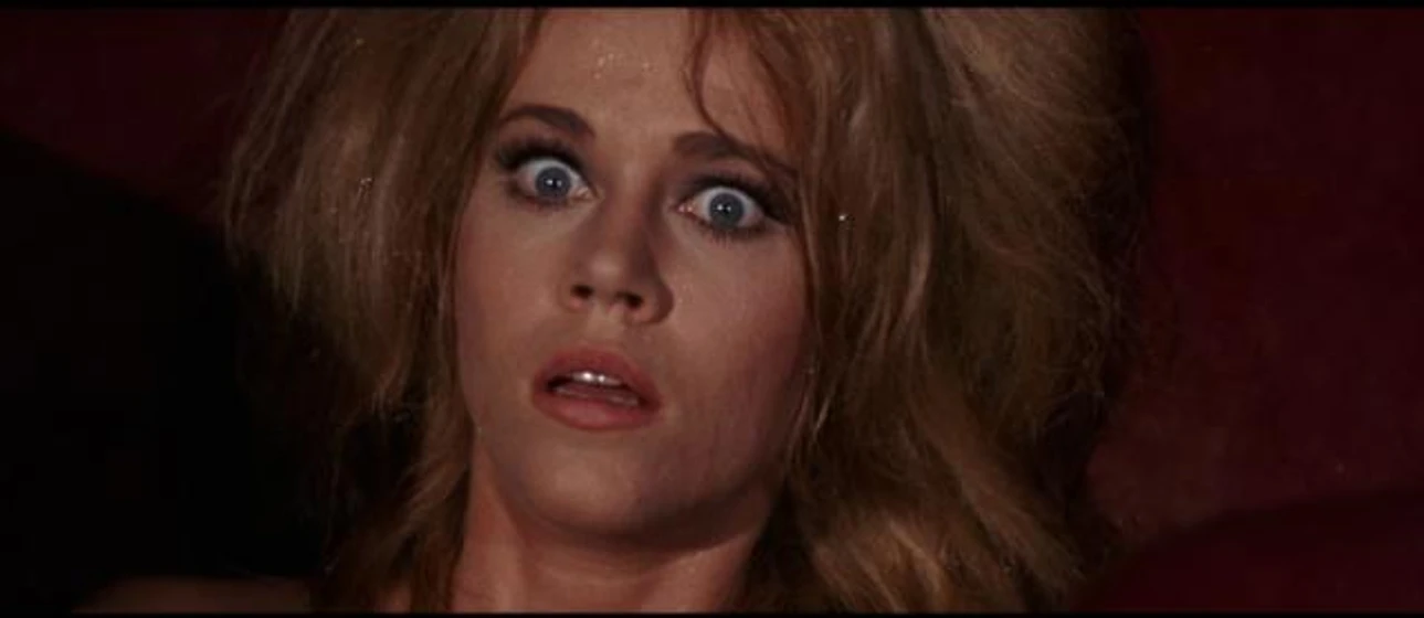 Jane Fonda en Barbarella, la Venus del Espacio