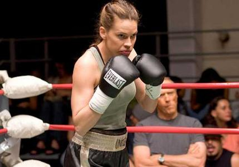Hilary Swank en Million Dollar Baby