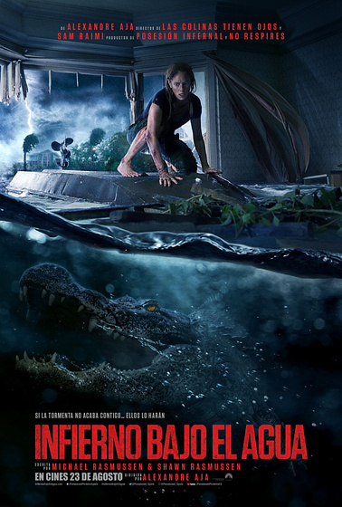 Imagen de Infierno Bajo el agua (Cartel español)