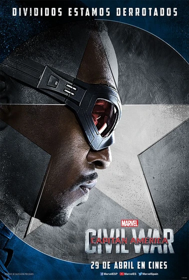 Imagen de Capitán América: Civil war (Cartel personajes español)