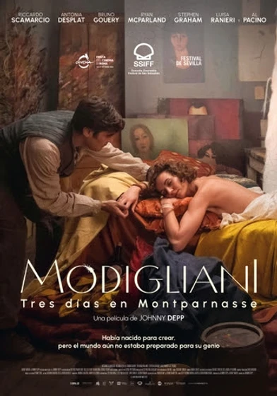 Imagen de modigliani-tres-dias-en-montparnasse (Cartel español)