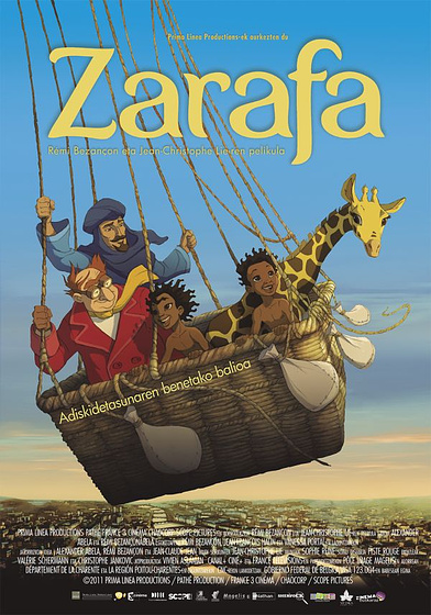 Imagen de Zarafa (Cartel euskera)