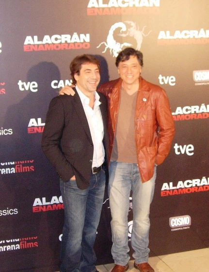 Javier Bardem y Carlos Bardem en alacran-enamorado