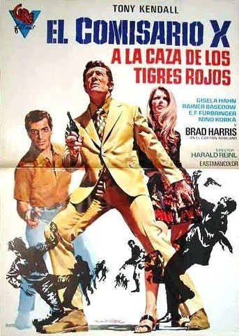 Poster de Comisario X: A La Caza de los Tigres Rojos