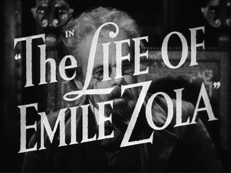 Paul Muni en La Vida de Émile Zola