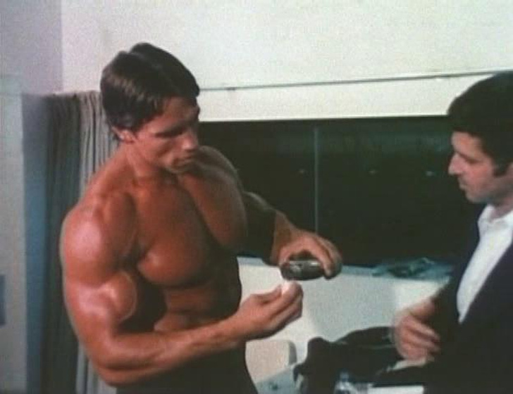Arnold Schwarzenegger en The Comeback