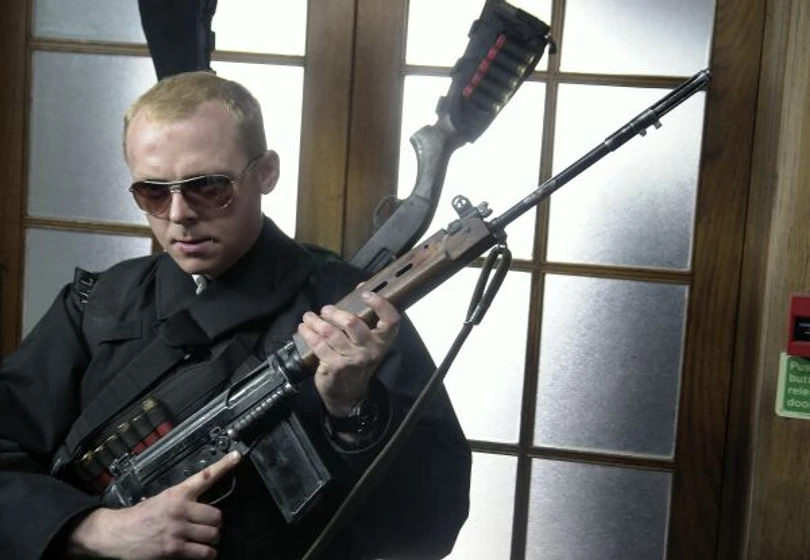 Simon Pegg en arma-fatal