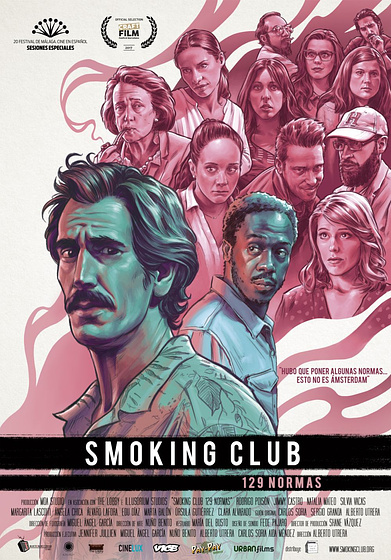 Imagen de Smoking Club. 129 normas (Cartel español)