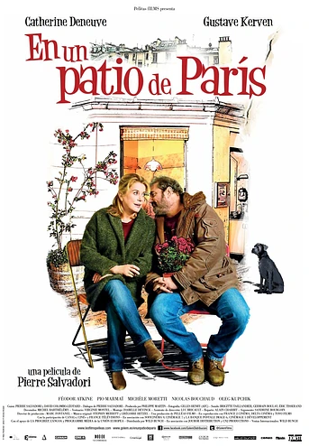 Poster de En un patio de Paris