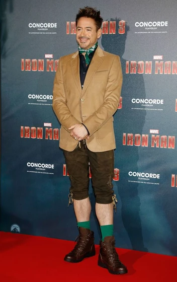 Robert Downey Jr. en iron-man-3 (Photocall en Munich. Abril 2013)