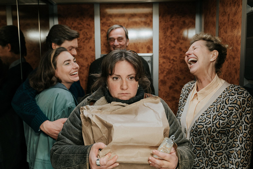 Lena Dunham en Treasure