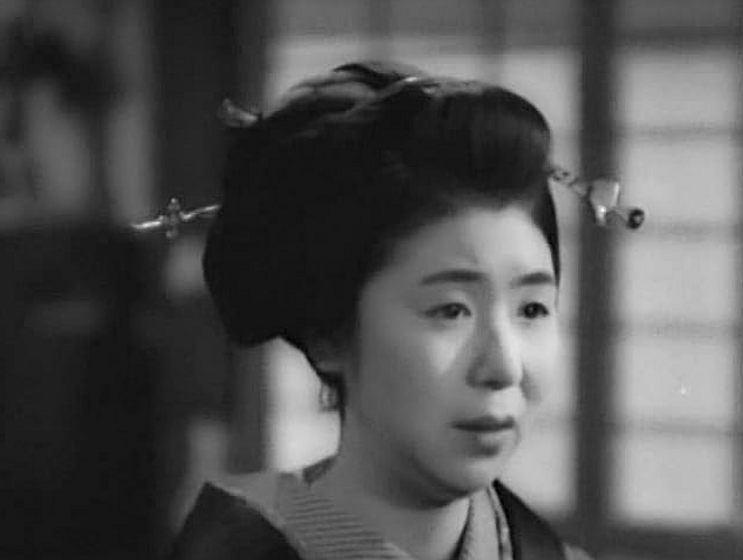 Kinuyo Tanaka en Los Arqueros del Templo de Sanjusangendo