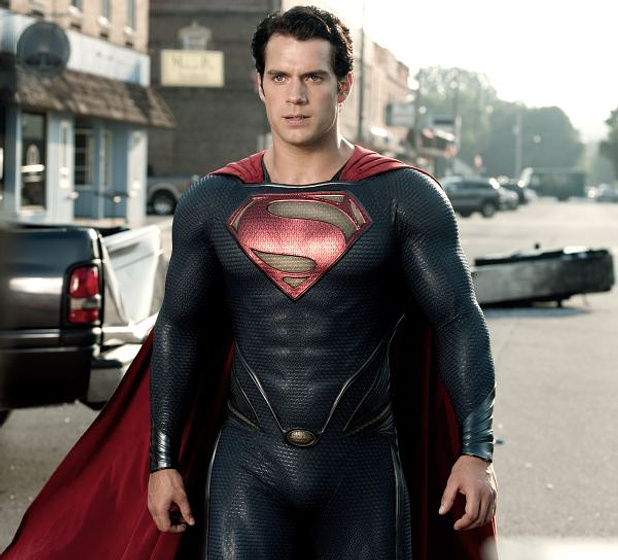 Henry Cavill en El Hombre de Acero