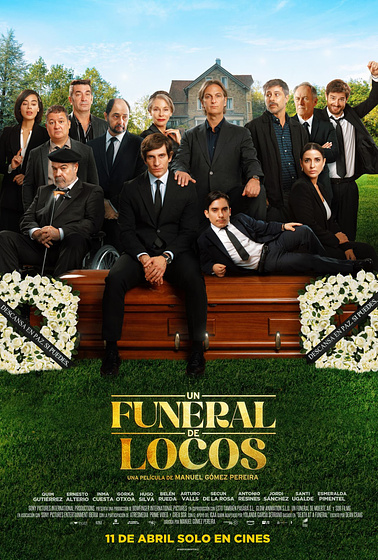 Imagen de Un Funeral de Locos (Cartel final español)