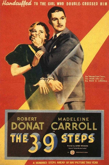 Imagen de 39-escalones (Cartel)