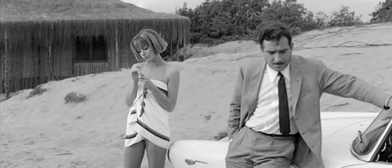 Ugo Tognazzi y Catherine Spaak en El Deseo Loco