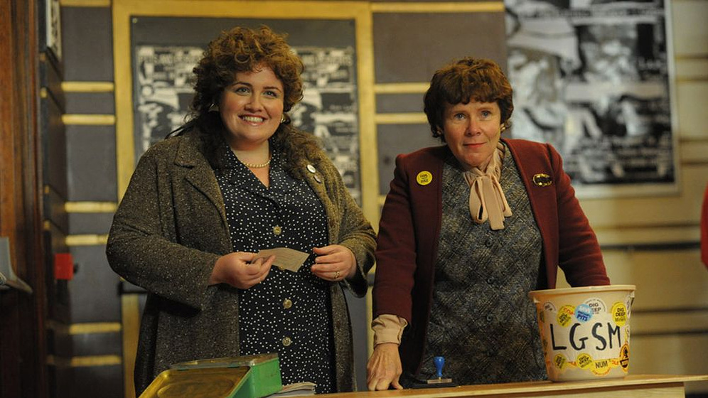 Imelda Staunton y Jessica Gunning en Pride (Orgullo)