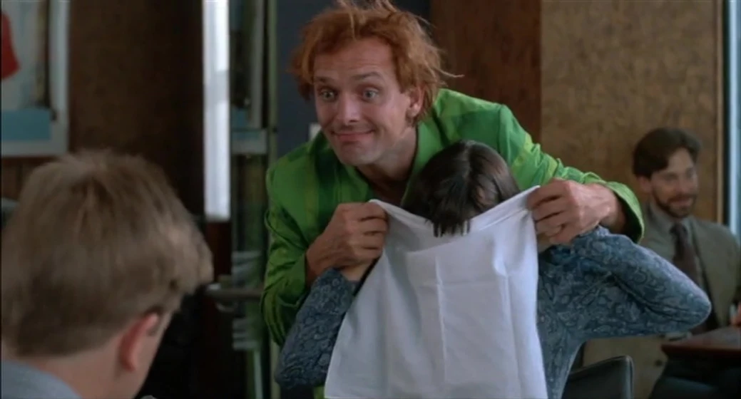 Rik Mayall en esfumate-fred