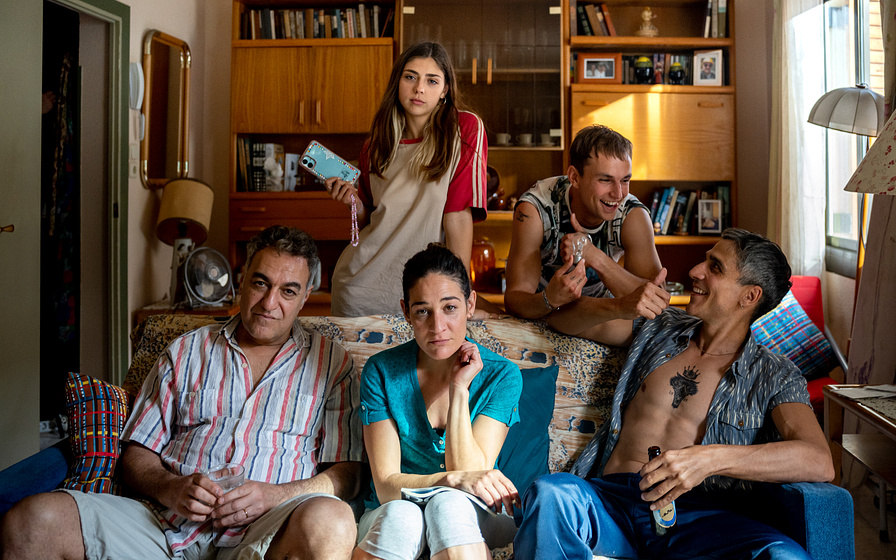 Raúl Prieto, Juan Carlos Vellido y Carmen Arrufat en Morir no Siempre sale Bien