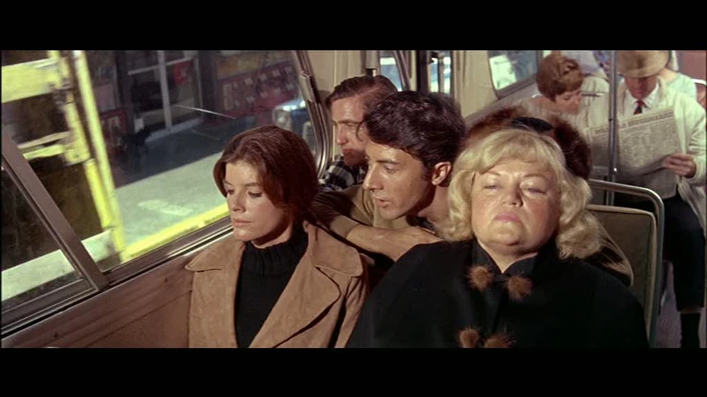 Dustin Hoffman en el-graduado