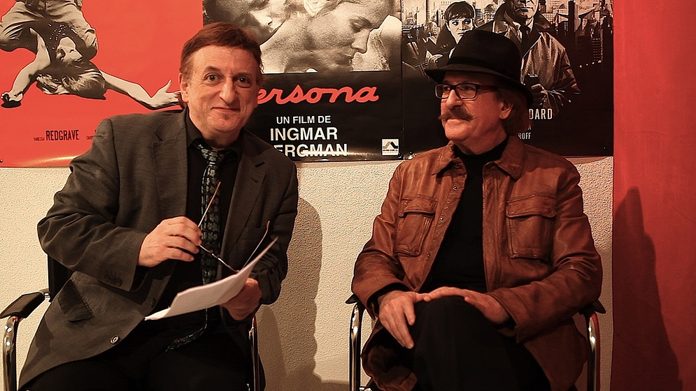 Javier Gurruchaga y Juan Pinzás en New York Shadows (Sombras de Nueva York)