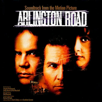 Carátula de la banda de sonido de Arlington Road. Temerás a tu Vecino