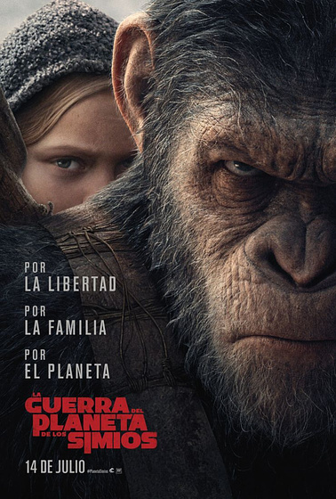 Imagen de La Guerra del Planeta de los simios (Cartel teaser español)