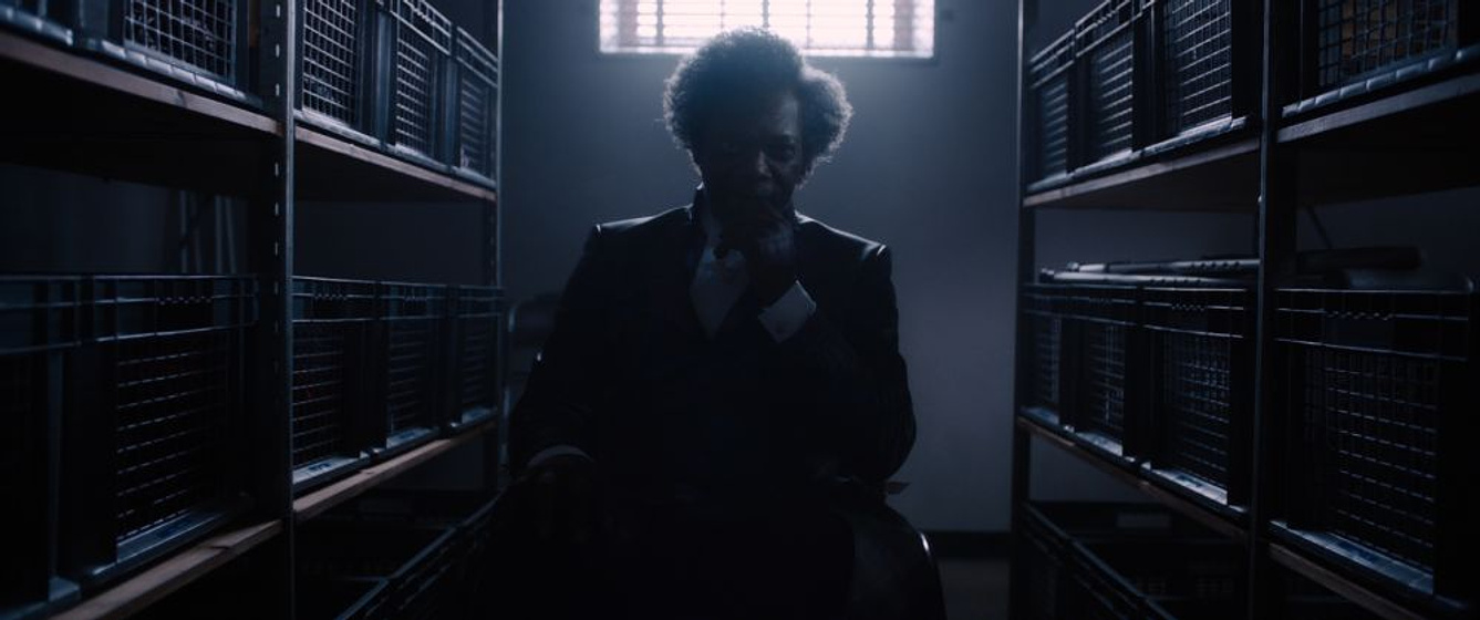 Samuel L. Jackson en Glass (Cristal)