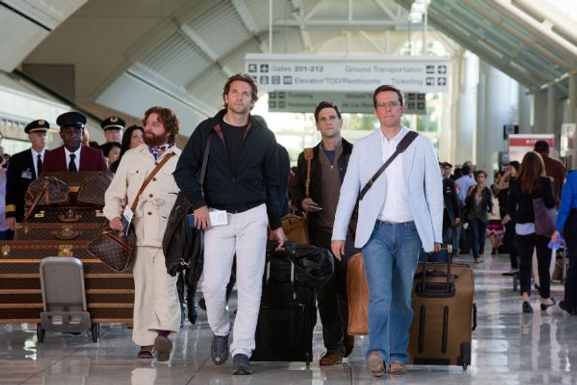 Bradley Cooper, Justin Bartha, Ed Helms y Zach Galifianakis en Resacón 2, ¡Ahora en Tailandia!