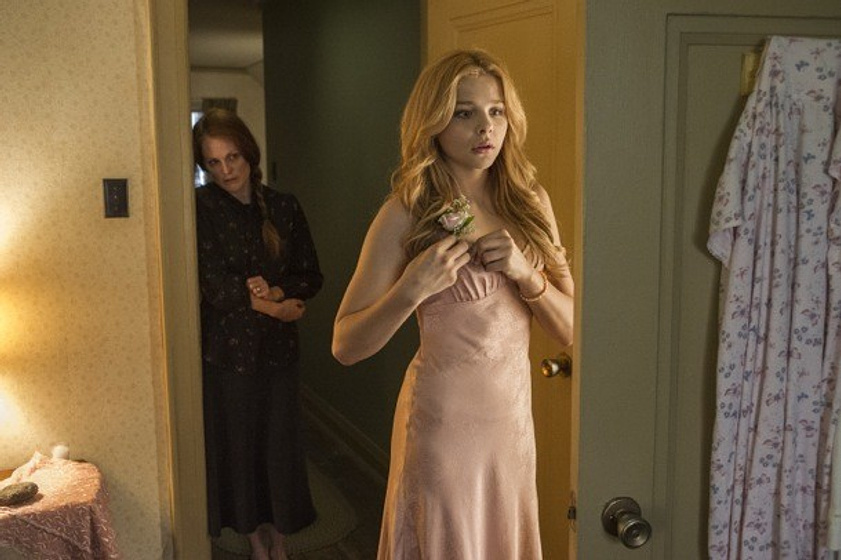 Julianne Moore y Chloë Grace Moretz en Carrie