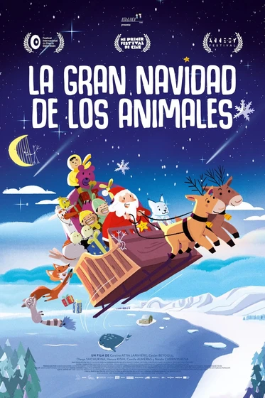 Imagen de la-gran-navidad-de-los-animales (Cartel español)