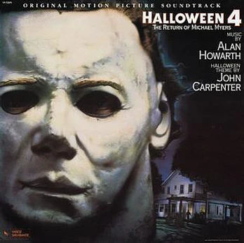 Carátula de la banda de sonido de Halloween IV: El retorno de Michael Myers