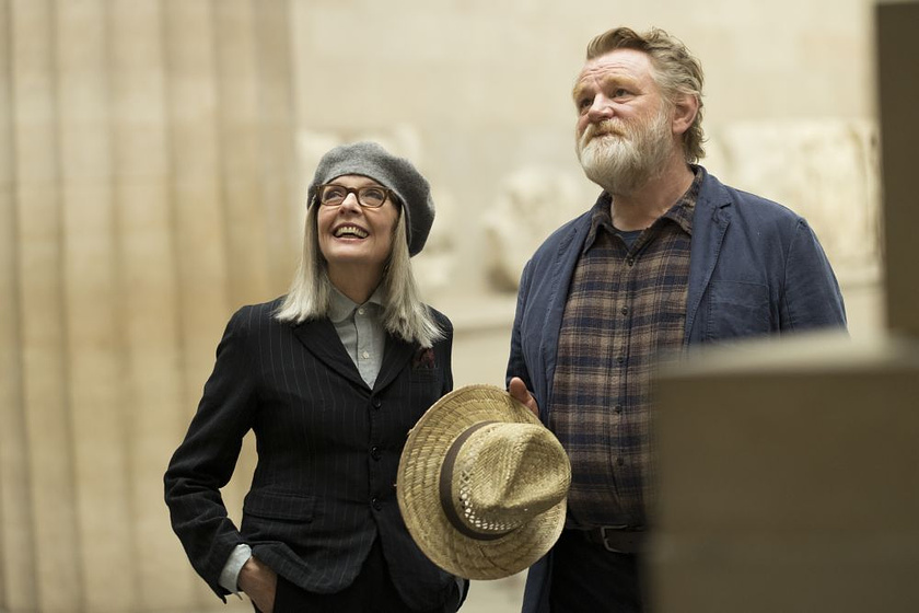 Diane Keaton y Brendan Gleeson en Una Cita en el parque