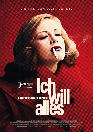 Imagen de Ich will alles! Hildegard Knef (Cartel Berlinale)