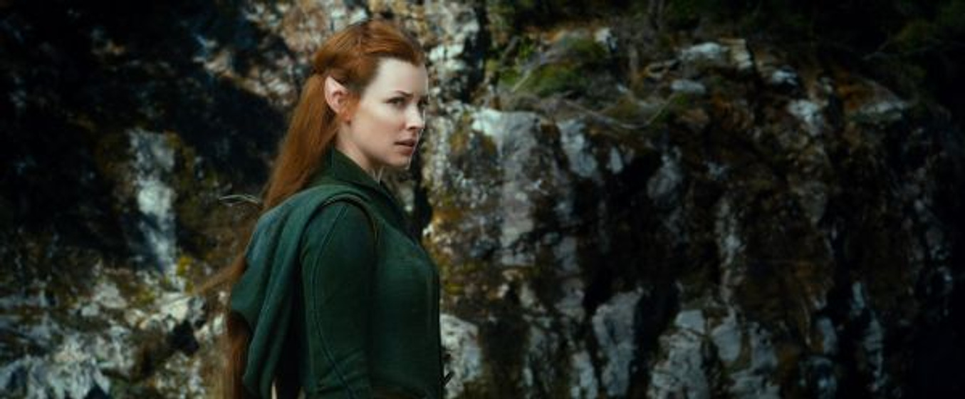 Evangeline Lilly en El Hobbit: La Desolación de Smaug