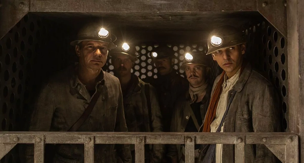 Samuel Le Bihan y Amir El Kacem en Oscuridad Total (The Deep Dark)