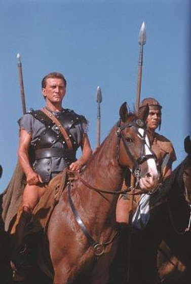 Kirk Douglas en Espartaco