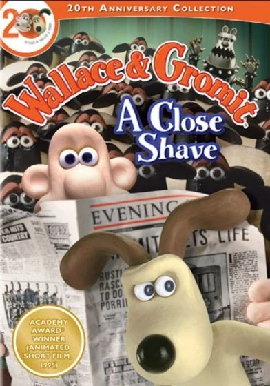 Imagen de wallace-gromit-un-afeitado-apurado (Carátula DVD)